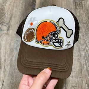 Cleveland Browns Inspired Trucker Hat